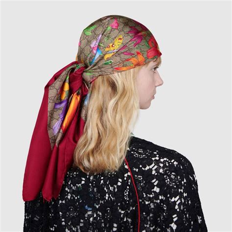 gucci head scarf women